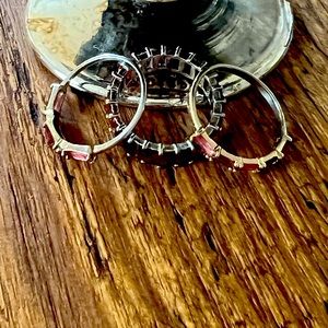 Bauble bar trio stacking rings